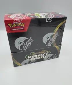 Pokemon Mega Evolution Perfect Order Booster Box Sealed - Image 1