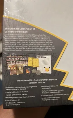 Pokemon 25th Anniversary UPC Ultra Premium Collection Box Sealed - Image 4