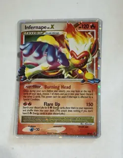 Infernape LV.X DP10 Black Star Promo 2007 Holo Rare Pokemon Card TCG - Image 1