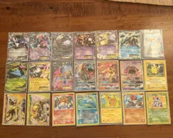 Pokemon EX and Holo Rare Card Lot - Image 1