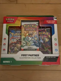 Pokemon TCG First Partner Illustration Collection 2026 Series Sealed - Image 1