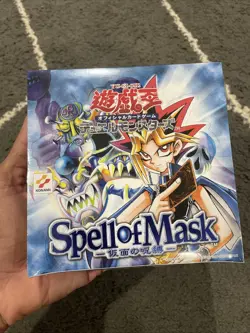 yugioh spell of mask booster box Sealed- Rare - Authentic - Image 1