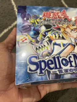 yugioh spell of mask booster box Sealed- Rare - Authentic - Image 2