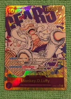 One Piece TCG OP05-119 Monkey D. Luffy Gear 5 Parallel SEC Alt Art English - Image 1