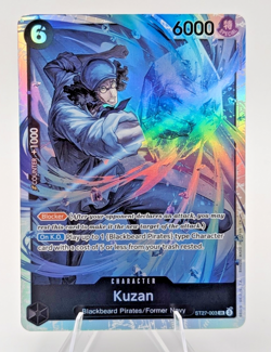 One Piece Kuzan ST27-003 (SR) - Starter Deck 27: BLACK Marshall.D.Teach (ST-27) - Image 1