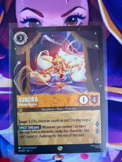 Aurora - Waking Beauty 14/204 Legendary Disney Lorcana Archazia's Island - Image 1