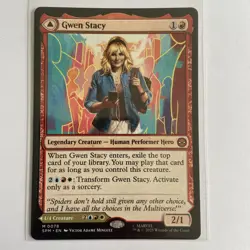 MTG: Spider-Man - Gwen Stacy - Mythic Rare - 0078 NM - Image 1