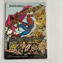 MTG: Spider-Man - Feed the Swarm - Mythic Rare - 0016 NM - Image 1