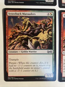 4x Mtg Ultimate Masters Scuzzback Marauders NM Magic The Gathering - Image 2