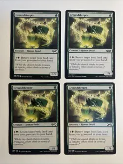 4x Mtg Ultimate Masters Groundskeeper NM Magic The Gathering - Image 1