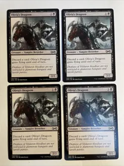 4x Mtg Ultimate Masters Olivia‘s Dragoon NM Magic The Gathering - Image 1