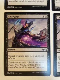 4x Mtg Ultimate Masters Last Gasp NM Magic The Gathering - Image 2