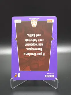 Torched 2025 Bo Jackson Battle Arena Alpha Update Play Card SP #PL-26 - Image 3