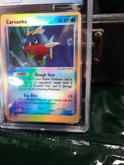 Carvanha cgc 9 MINT Reverse Holo EX Ruby And Sapphire E-Reader 51/109 psa Card - Image 5