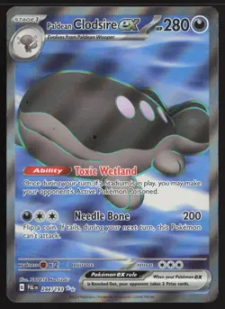 Paldean Clodsire ex 244/193 Ultra Rare Paldea Evolved Pokemon Near Mint - Image 1