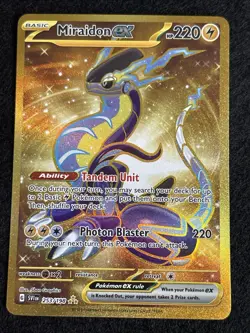 Miraidon ex ⭐ 253/198 Holo Hyper Rare Scarlet & Violet 2023 Pokemon NM - Image 1