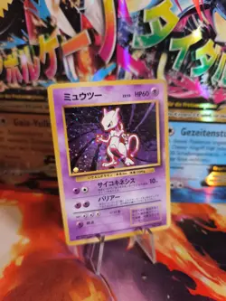 Pokemon Karte Card Mewtwo Mewtu Expansion Base Set 1996 Holo Wotc japanese Exc - Image 1