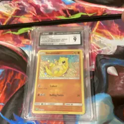 Pokemon Sandshrew 008/034 Trading Card Game Classic CGC 9 Holo - Image 1