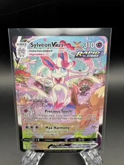Pokemon Sylveon VMAX 212/203 Alt Art Secret Rare – Evolving Skies – NM - Image 1