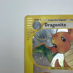 Dragonite 9/165 Holo Rare - Pokemon Expedition - Vintage E-Reader DMG - Image 3
