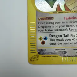 Dragonite 9/165 Holo Rare - Pokemon Expedition - Vintage E-Reader DMG - Image 5