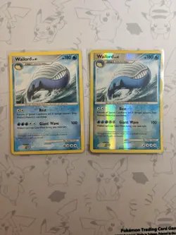 2 x Wailord 47/147 DP Supreme Victors Rare & Holo Vintage lv.41 HP 2009 Pokemon - Image 1