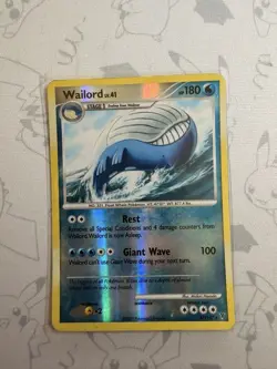 2 x Wailord 47/147 DP Supreme Victors Rare & Holo Vintage lv.41 HP 2009 Pokemon - Image 5