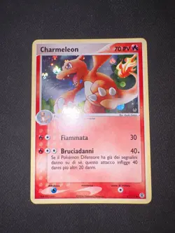 Pokemon Charmeleon 31/112 Ex Rosso Fuoco Verde Foglia ITA Carte Nintendo Vintage - Image 1