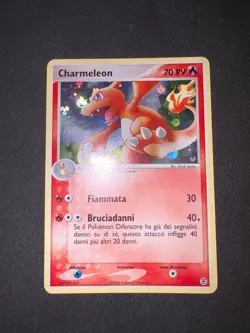 Pokemon Charmeleon 31/112 Ex Rosso Fuoco Verde Foglia ITA Carte Nintendo Vintage - Image 2