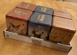 Pokemon 2022 Stacking Tin Box Set 6x Lost Origin, Evolving Skies Display SEALED - Image 4