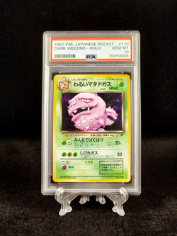 Dark Weezing #110 PSA 10 - Rocket Gang - Japanese Pokemon Card - US Seller - Image 1