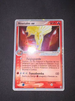Carta Pokemon Ninetales Ex Set EX Leggende Nascoste 96/101 Holo Ita NEARMINT - Image 1