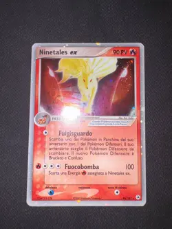 Carta Pokemon Ninetales Ex Set EX Leggende Nascoste 96/101 Holo Ita NEARMINT - Image 2