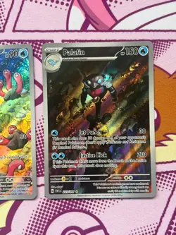 Pokemon - Paldean Fates BUNDLE (x2) - Wugtrio 224/091 & Palafin 225/091 - NM #1 - Image 3