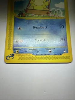 Pokemon TCG Aquapolis Psyduck Card 104/147 2002 Regular LP - Image 4