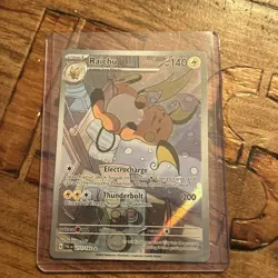 Pokemon TCG Raichu Holo 211/193 Illustration Card Paldea Evolved Near Mint - Image 2