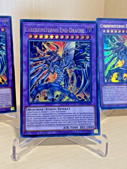Yugioh / Cyberfinsternis End-Drache / SDCS-DE044 / Ultra Rare / 3x SET - Image 2
