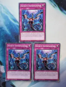 YuGiOh! Infinite Impermanence L5DD-ENY31 x3 PLAYSET 1st Ed - Image 1