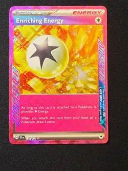 ENRICHING ENERGY 191/191 SURGING SPARKS POKEMON NM/M - Image 1