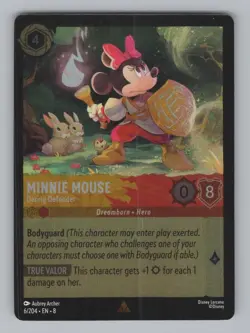 Minnie Mouse - Daring Defender 35 Promo Disney Lorcana Promo Cards Lorcana NM - Image 1