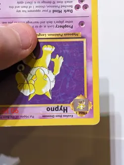 Hypno 23/62 Fossil Non Holo Rare Pokemon Card WOTC Vintage - LP - Image 4