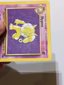 Hypno 23/62 Fossil Non Holo Rare Pokemon Card WOTC Vintage - LP - Image 5