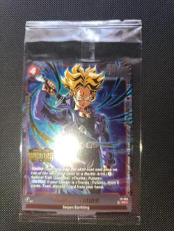 Dragon Ball Tcg Winner Card Trunks: Future Holo Foil FP-068 - Image 3