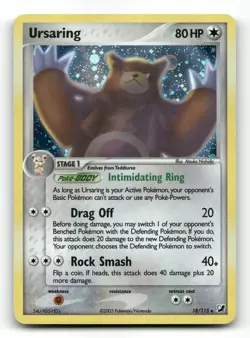 Ursaring 18/115 - Unseen Forces Holo - Pokemon Card LP - Image 1