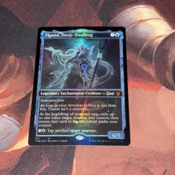 Thassa, Deep-Dwelling X1 Mtg Theros Beyond Death Nm Foil Showcase - Image 1