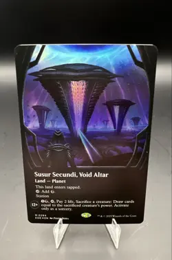 Susur Secundi, Void Altar (Borderless) Edge of Eternities Foil - Image 1