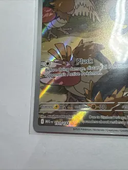 Spearow 151/132 Mega Evolution Illustration Rare Pokemon Card - Image 5