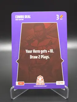 Combo Deal 2025 Bo Jackson Battle Arena Alpha Update Play Card SP #PL-17 - Image 1