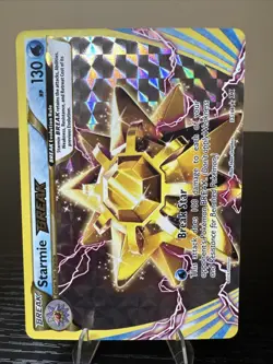 Pokemon TCG Starmie Break 32/108 XY Evolutions Ultra Rare Card (NM Condition) - Image 3