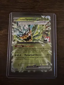 Brand New Teal Mask Ogerpon EX 025/167 Play! Stamp Pokemon Series Prize Pack TCG - Image 1